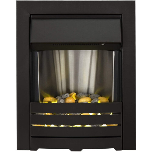 Adam Adam Helios Electric Fire in Black