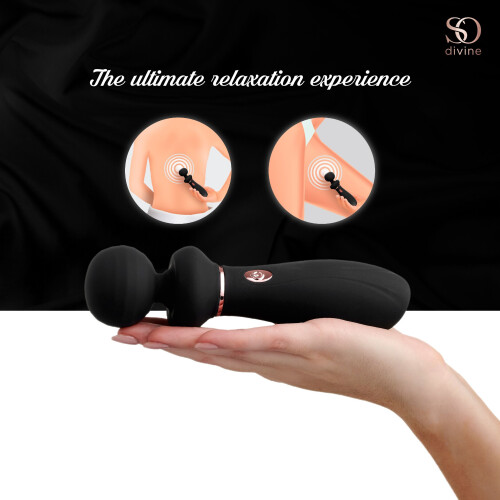 So Divine Relax Portable 10 Function Massaging Wand 2