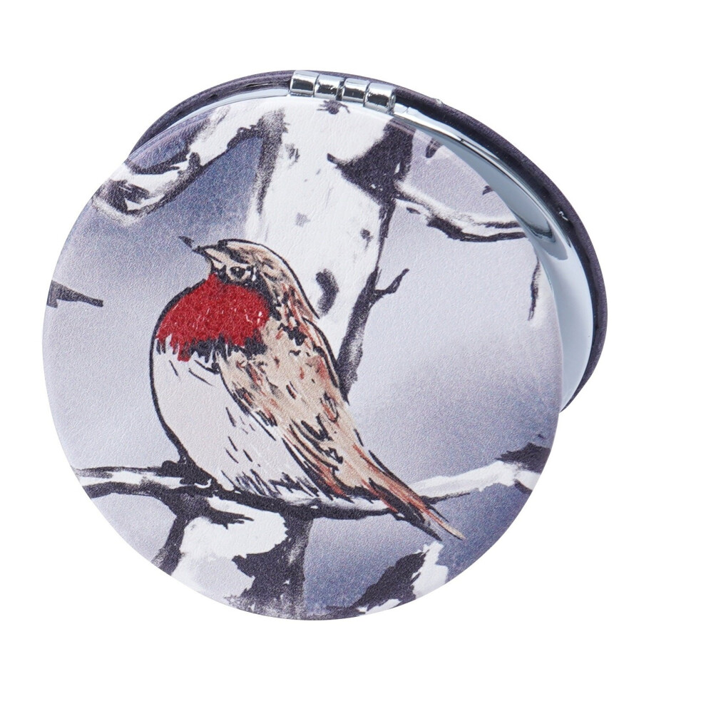 Cgb Giftware Winter Robin Compact Mirror