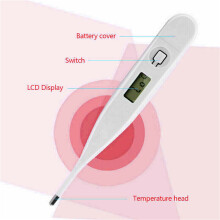 LED Digital Thermometer Electronic Fever Degree Care For Baby