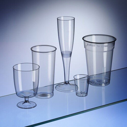Recyclable Glasses Party Box Set of 180 pc