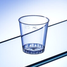 (Sleeve of 50) Disposable Shot Glasses 25ml