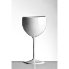 (Pack of 6) Eternity Reusable Unbreakable Polycarbonate Copa Balloon Gin Glass White 400ml