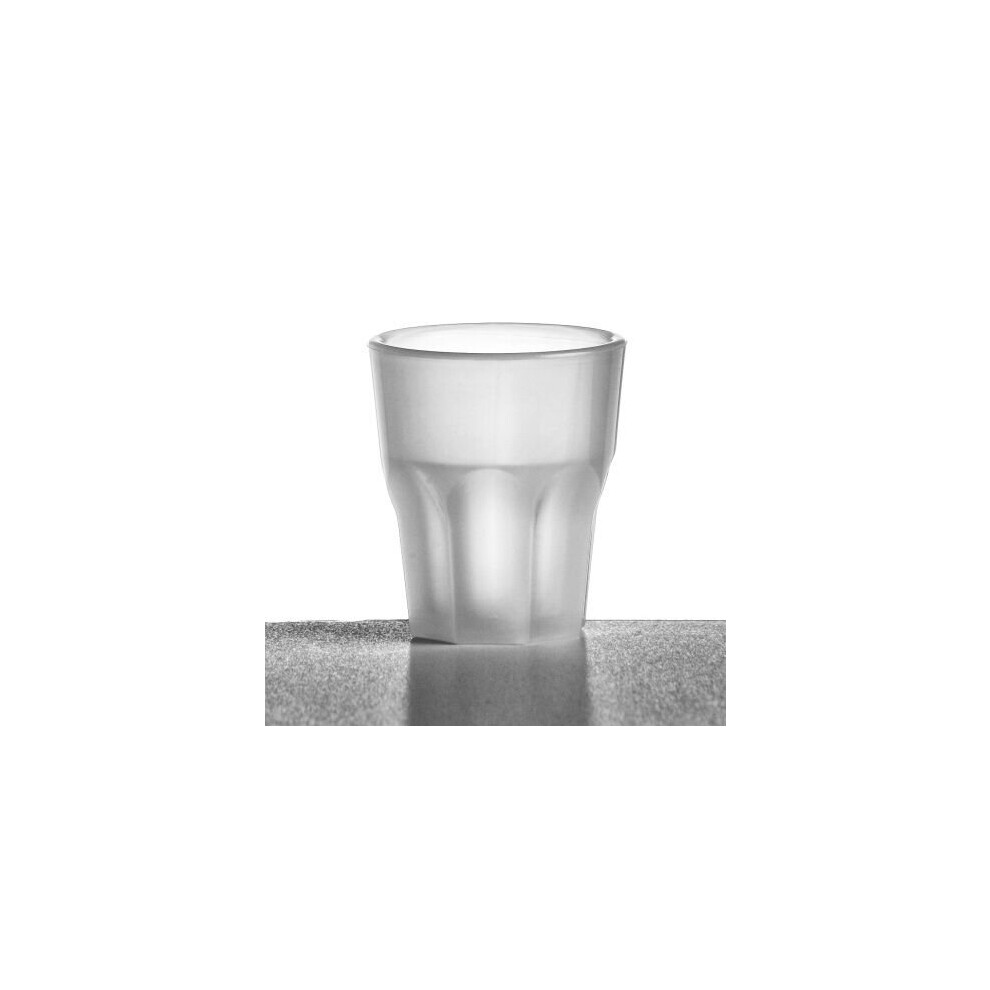 (Single) Virtually Unbreakable Shot Glasses 50ml - Scratch proof frosted finish