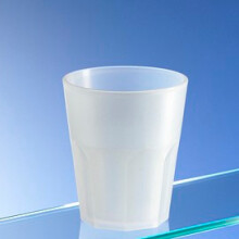 (Pack of 6) Virtually Unbreakable Shot Glasses 50ml - Scratch proof frosted finish