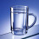 (Single) Eternity Reusable Unbreakable Polycarbonate Stackable Handled Mug 250ml 2