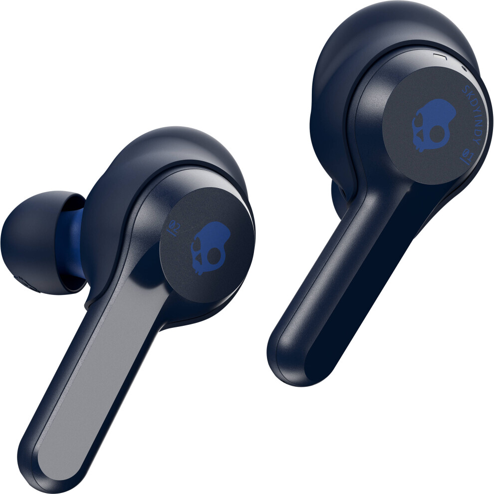 Skullcandy Indy True Wireless Bluetooth Buds Headphones with Microphone - Indigo Blue