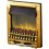 Adam Adam Blenheim Electric fire in Brass 2