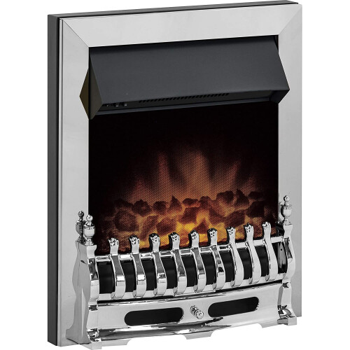 Adam Adam Blenheim Electric Fire in Chrome 1