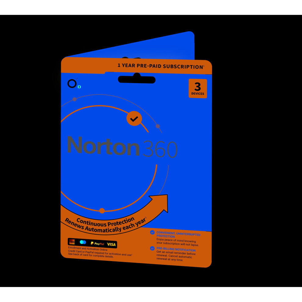 Norton 360 Deluxe 2023 | 3 Devices | 1 Year Subscription with Automatic Renewal