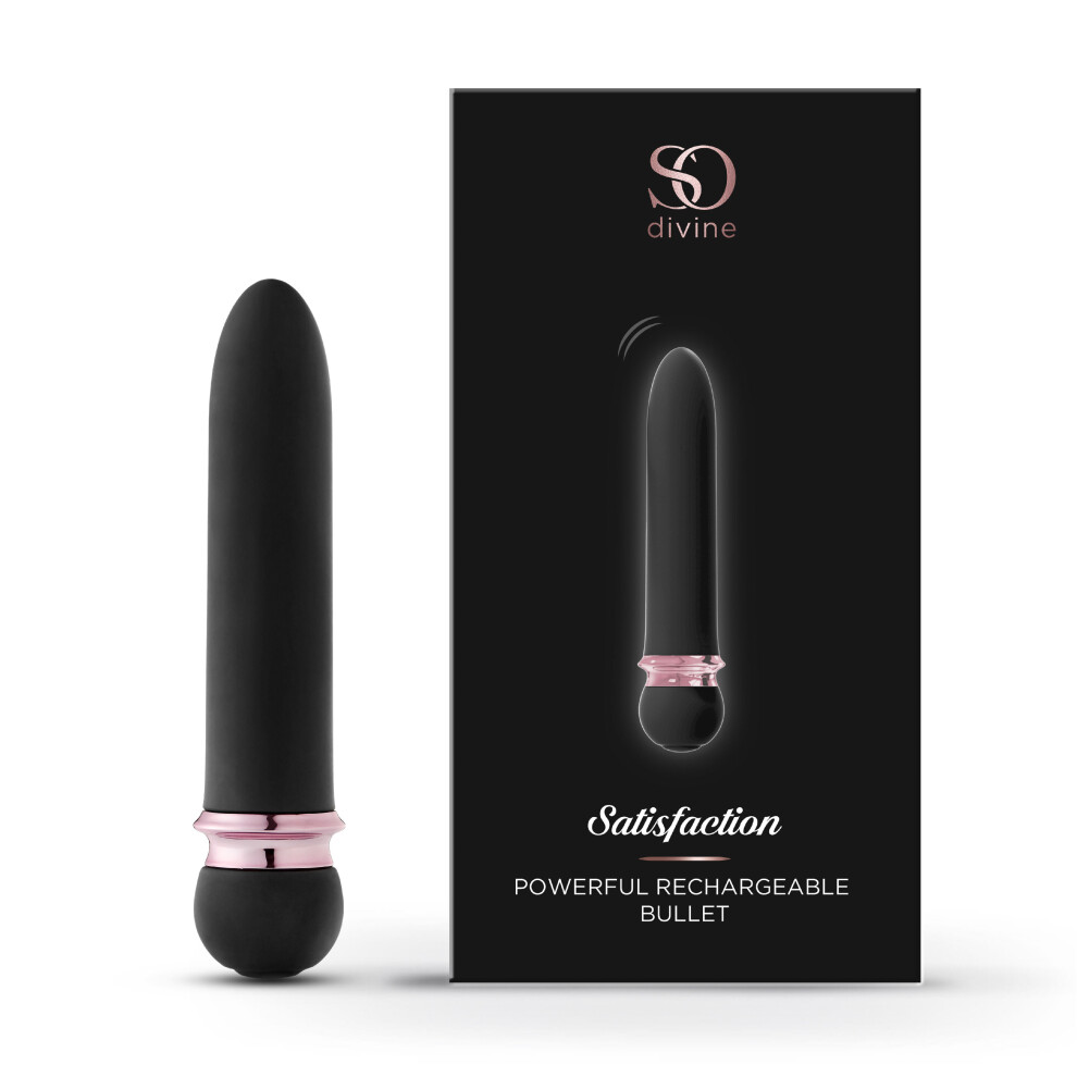 So Divine Satisfaction 10 Function Rechargeable Bullet Vibrator