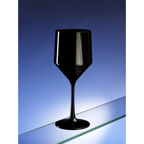 (Single) Premium Unbreakable Polycarbonate Wine Glass 450ml - White 1