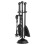 Black Companion Set | Ball Top | Fireside Tools 1