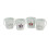 Eddingtons Set of 4 Lord and Lady Egg Cups 2