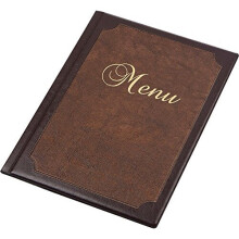 Menu Holder Cover Restaurant Pub Bar Table Top A5