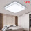 24W Bright Square LED Ceiling Down Light Panel Wall Kitchen Bathroom 5