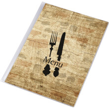 Menu Holder Cover Restaurant Pub Bar Table Top A4