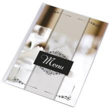 Menu List Holder Cover Restaurant Pub Bar Table Top A4