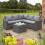 Rowlinson Bunbury Corner Set Grey Weave 1