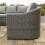Rowlinson Bunbury Corner Set Grey Weave 3