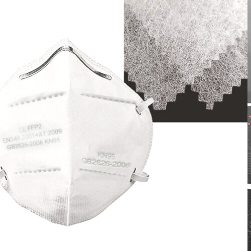 (50) N95 FFP2 Disposable Protective Face Mask