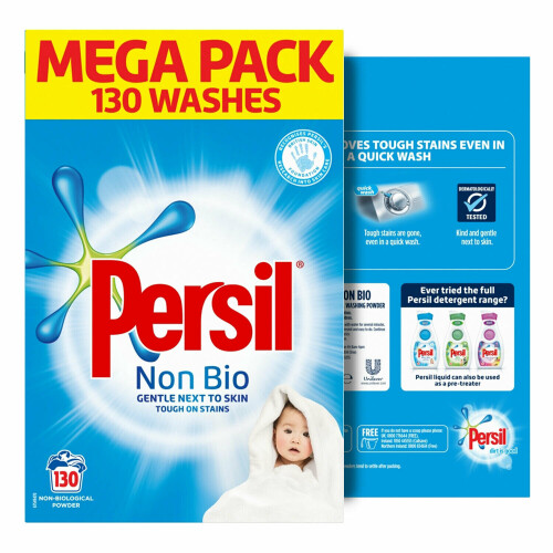 Persil Persil Non-Bio Washing Powder Mega Pack | 130 Washes 2