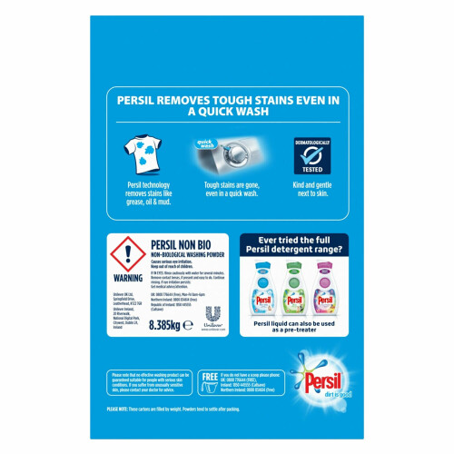 Persil Persil Non-Bio Washing Powder Mega Pack | 130 Washes 1