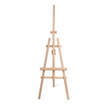 (Natural) Wooden Easel 1800mm High Blackboard Holder Display