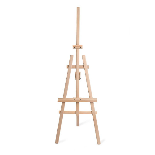 (Natural) Wooden Easel 1800mm High Blackboard Holder Display
