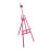 (Pink) Wooden Easel 1800mm High Blackboard Holder Display 1