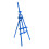 (Blue) Wooden Easel 1800mm High Blackboard Holder Display 1