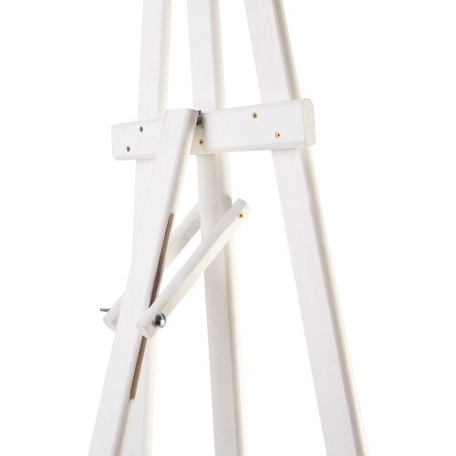 (White) Wooden Easel 1800mm High Blackboard Holder Display 2