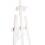 (White) Wooden Easel 1800mm High Blackboard Holder Display 2