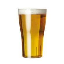 (Case of 100) Unbreakable polycarbonate pint glasses