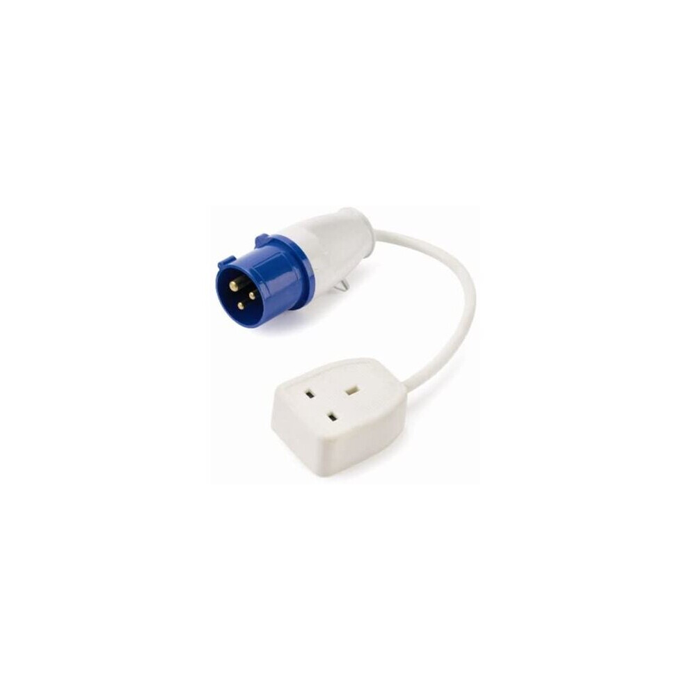 Mains Hook Up Conversion Lead Trailing Socket - 13 A 5060070211060