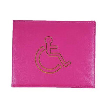 KAV High Quality Disabled Parking Badge Holder Protector Cover Wallet in PU Leather (Choose from 10 Colours)