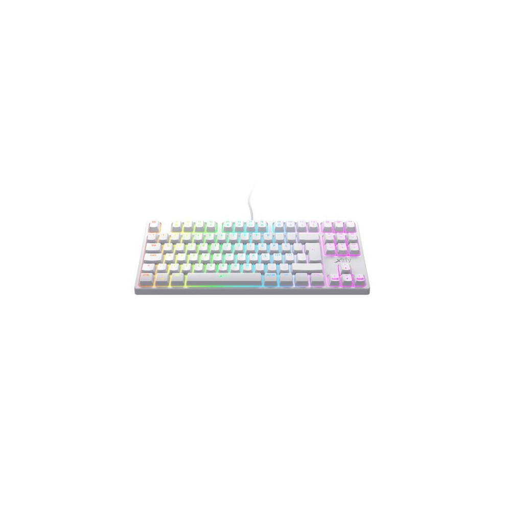 Xtrfy K4 Rgb Tkl Compact Mechanical Gaming Keyboard Tenkeyless Full N-Key Xg-K4-Rgb-Tkl-Wh-R-U 7340086908993