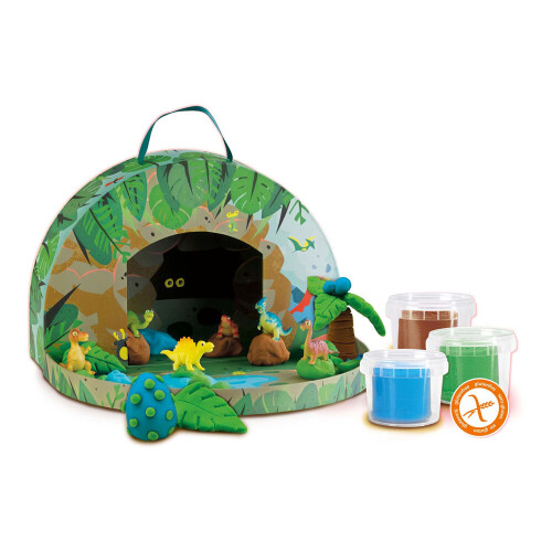 SES CREATIVE - 00427 - Jurassic Dinosaur World - estojo 1