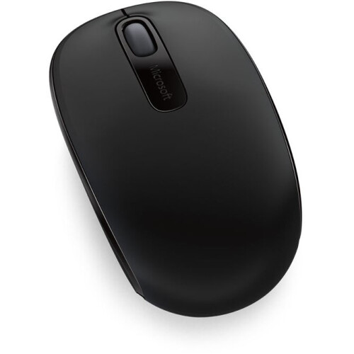 Microsoft MICROSOFT Mobile Mouse 1850 - Ratón óptico - 3 botones - Inalámbrico - Receptor USB - Negro