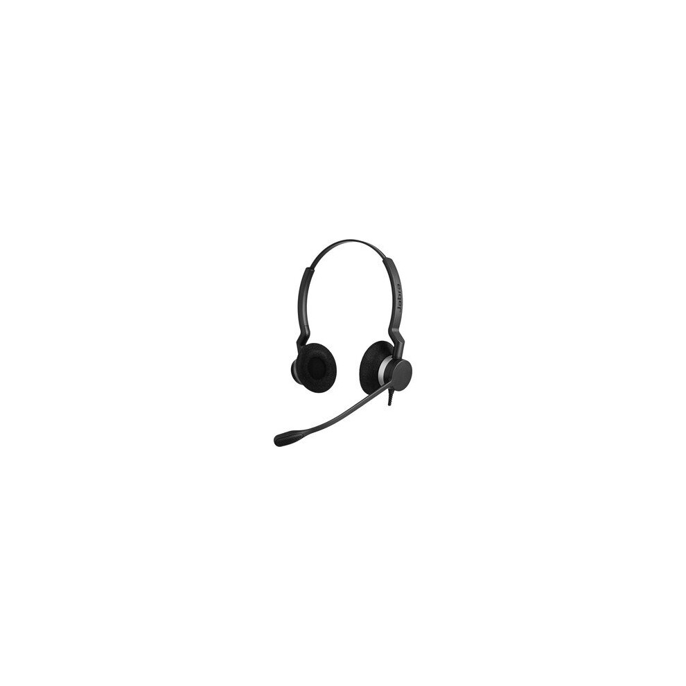 Gn Netcom Jabra Biz 2300 Qd Wired Stereo Headset Over-The-Head Supra-Aural Quick Disc 2309-820-104