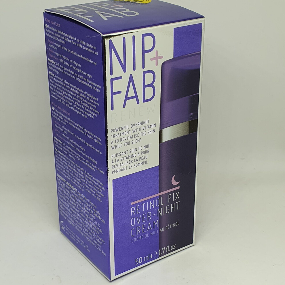 Nip Fab Retinol Fix Overnight Treatment Cream 50ml