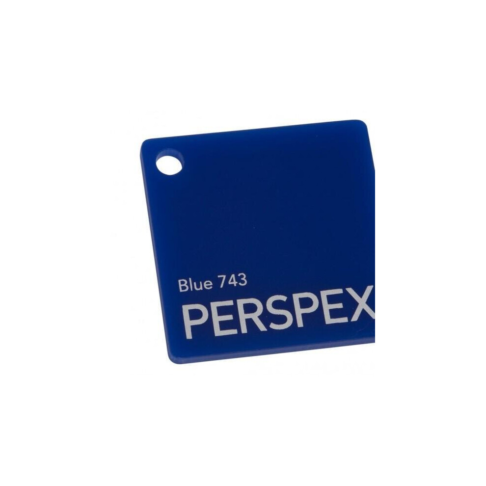 3Mm Gloss Dark Blue Acrylic Sheet 1000 X 500 5055889740528