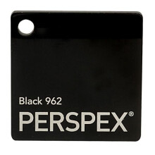 3mm Gloss Black Acrylic Sheet 1000 x 500