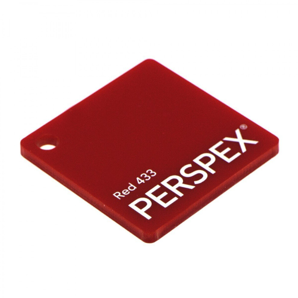 3Mm Gloss Red Acrylic Sheet 148 X 210 (A5) 5055889736859