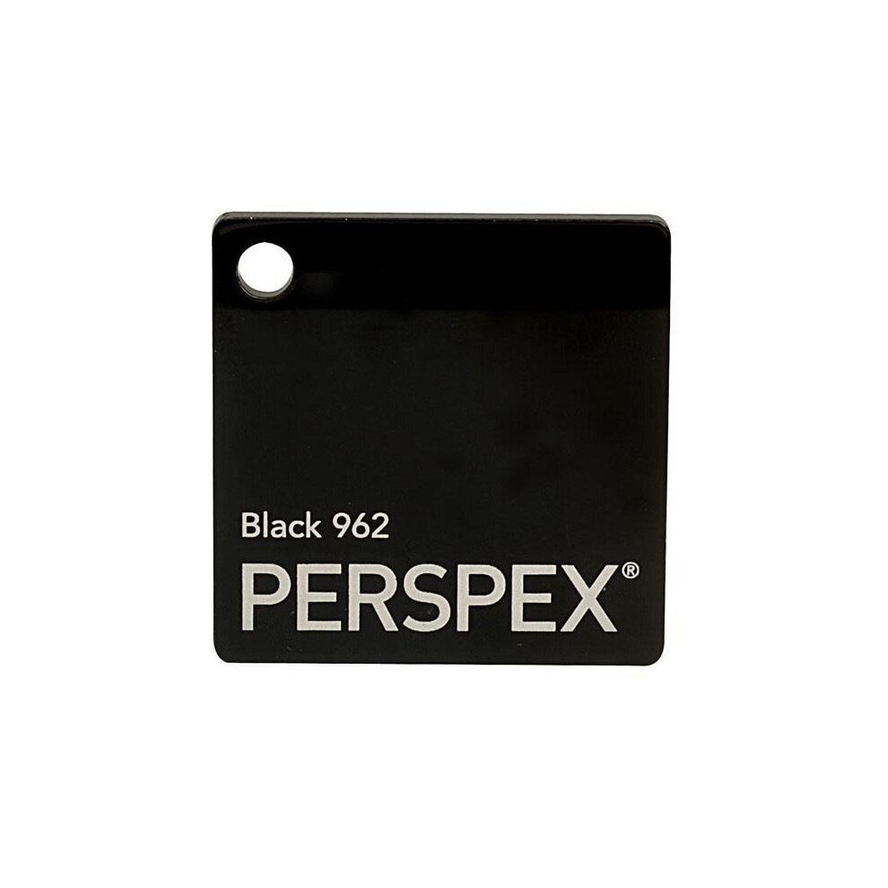 3Mm Gloss Black Acrylic Sheet 420 X 594 (A2) 5055889739003