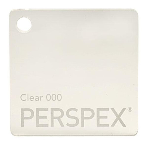 Clear Acrylic Sheet - 4mm 200 x 500 2