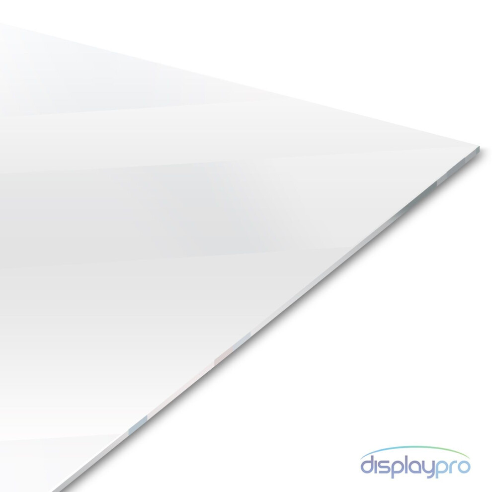 Frosted White A5 Size Acrylic Sheet 3Mm Thick 5055889737900