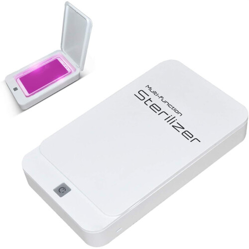 Multifunctional UV-C Ultraviolet Disinfection Box White