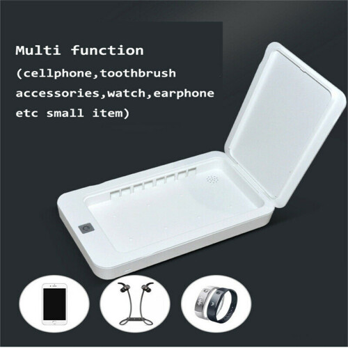 Multifunctional UV-C Ultraviolet Disinfection Box White 2