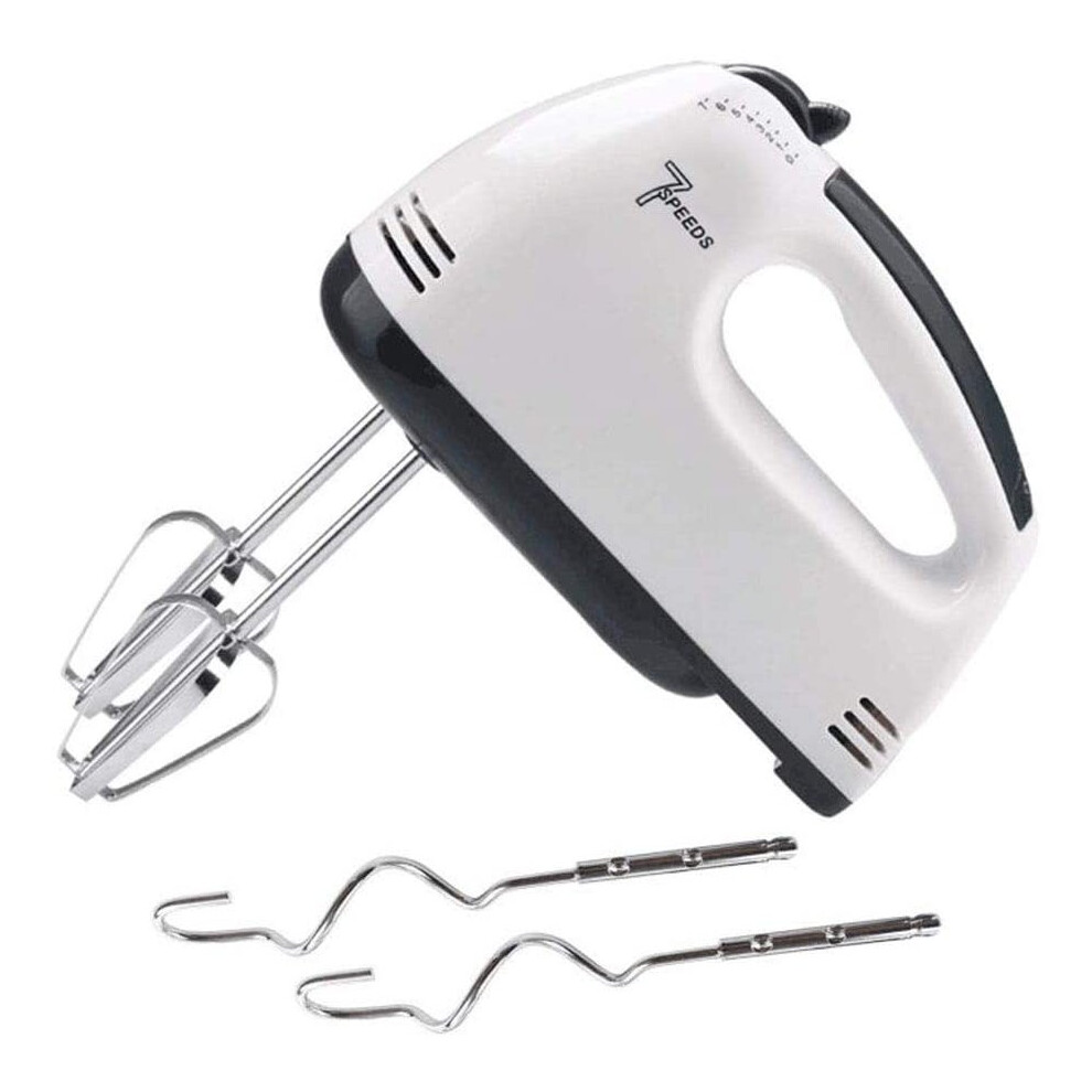 Electric Powered 7 Speed Kitchen Handheld Mixer Whisk Egg Beater, Cake & Baking